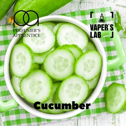 Фото, Видео, Ароматизаторы для самозамеса TPA "Cucumber" (Огурец) 