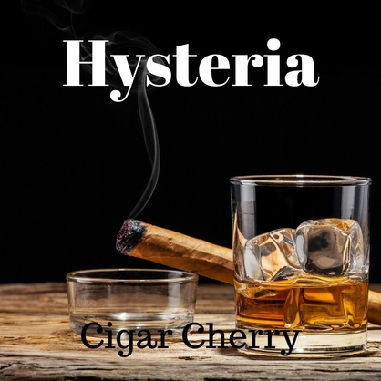 Фото рідина для електронних сигарет з нікотином. hysteria cigar cherry 100 ml