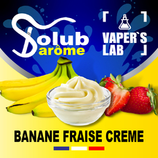 Набор для самозамеса Solub Arome Banane fraise crème Бананово-клубничный крем