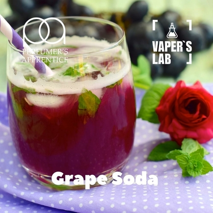 Фото, Видео, Ароматизаторы для самозамеса TPA "Grape Soda" (Виноградная газировка) 