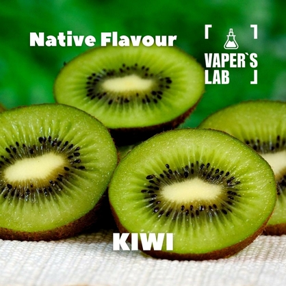 Фото, Відеоогляди на Ароматизатори для вейпа Native Flavour "Kiwi" 30мл 