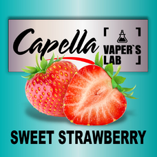 Аромки для вейпа Capella Sweet Strawberry Сладкая клубника