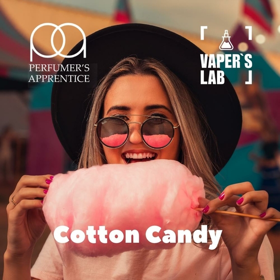 Отзывы на Пищевой ароматизатор для вейпа TPA "Cotton Candy" (Сладкая вата) 