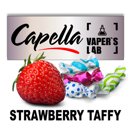 Фото на Арому Capella Strawberry Taffy Полуничне конфетті