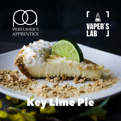 Фото, Відеоогляди на Преміум ароматизатор для електронних сигарет TPA "Key Lime Pie" (Лаймовий пиріг) 