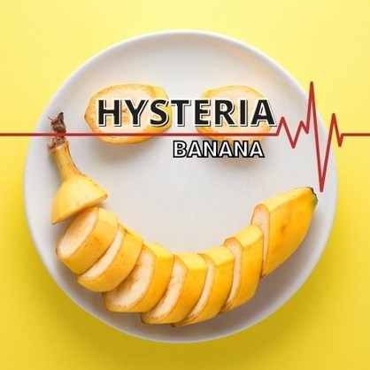 Фото, Видео на Заправки до вейпа Hysteria Banana 30 ml