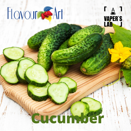 Фото на Аромки  для вейпа FlavourArt Cucumber Огурец