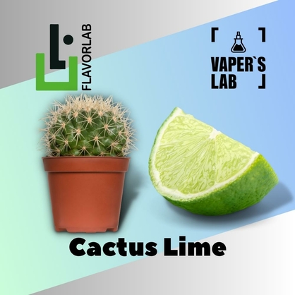 Фото на Ароматизаторы для вейпа Flavor Lab Cactus Lime 10 мл