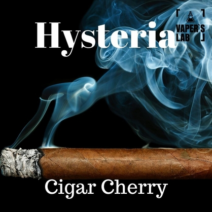 Фото, Видео на жижи для вейпа Hysteria Cigar Cherry 100 ml