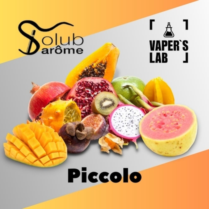 Фото, Відеоогляди на Ароматизатори для рідини вейпів Solub Arome "Piccolo" (Екзотичні фрукти) 