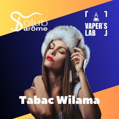 Фото, Видео, Премиум ароматизаторы для электронных сигарет Solub Arome "Tabac Wilama" (Мягкий коричневый табак) 
