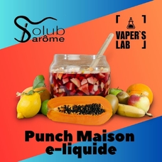 Ароматизаторы для жидкостей Solub Arome Punch Maison e-liquide Экзотический пунш