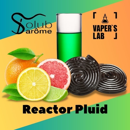 Фото, Відеоогляди на Ароматизатори для вейпа Solub Arome "Reactor Pluid" (Абсент лакриця та цитруси) 