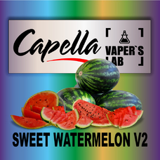 Арома для вейпа Capella Sweet Watermelon v2 Сладкий Арбуз v2