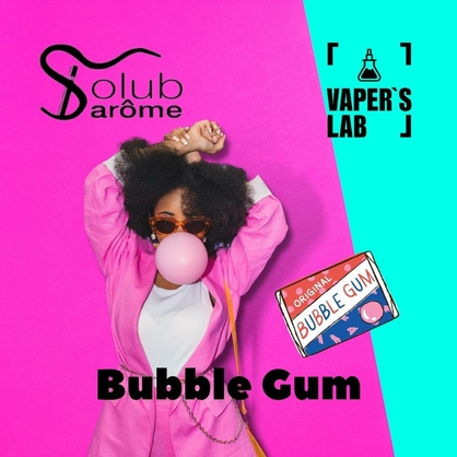 Фото, Видео, Купить ароматизатор Solub Arome "Bubble gum" (Жвачка) 