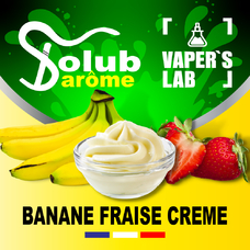 Компоненти для самозамішування Solub Arome "Banane fraise crème" (Бананово-полуничний крем)