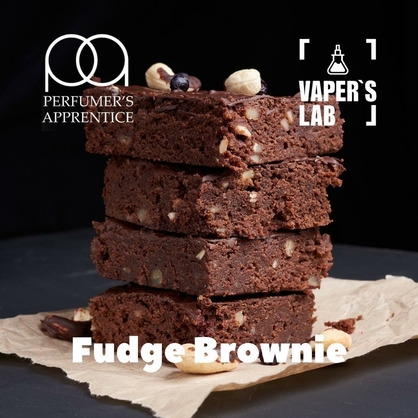 Фото, Видео, Ароматизаторы для жидкостей TPA "Fudge Brownie" (Шоколадный пирог с карамелью) 
