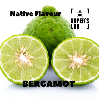 Фото, Відеоогляди на Ароматизатор для вейпа Native Flavour "Bergamot" 30мл 