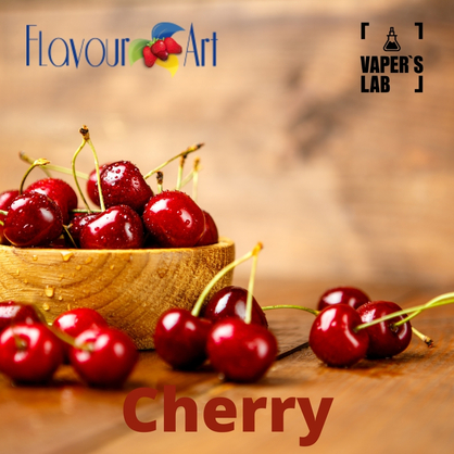 Фото, Відеоогляди на Аромки для вейпа FlavourArt Cherry Вишня