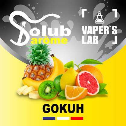 Фото, Відеоогляди на Натуральні ароматизатори для вейпів Solub Arome "Gokuh" (Екзотичні фрукти з цитрусами) 