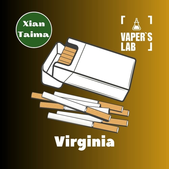 Отзывы на ароматизатор электронных сигарет Xi'an Taima "Virginia" (Табак Вирджиния) 