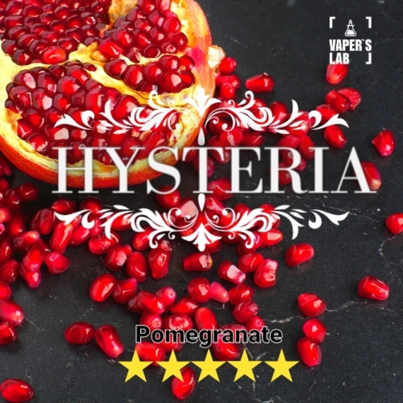 Отзывы на Жидкосту для вейпа Hysteria Pomegranate 30 ml