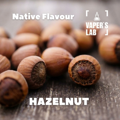 Фото, Відеоогляди на Ароматизатор для самозамісу Native Flavour "Hazelnut" 30мл 