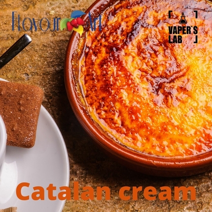 Фото на Аромки  для вейпа FlavourArt Catalan cream Каталонский крем