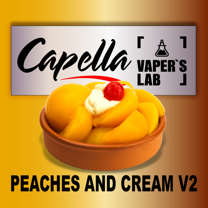 Фото на Aroma Capella Peaches and Cream V2 Персик і вершки