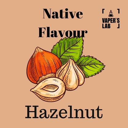 Фото, Відео на Рідини для вейпа Native Flavour Hazelnut 100 ml
