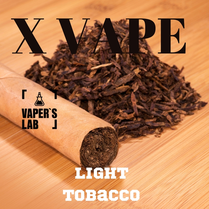 Фото жижа для электронных сигарет xvape light tobacco 120 мл