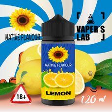 Жижа для вейпа украина Native Flavour Lemon 120 ml