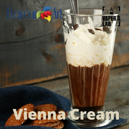 Фото на Ароматизаторы для вейпа FlavourArt Vienna Cream Венский крем