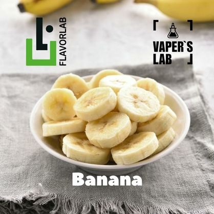 Фото на Аромки для вейпа для вейпа Flavor Lab Banana 10 мл