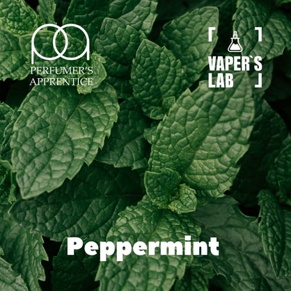 Фото, Видео, Ароматизатор для самозамеса TPA "Peppermint" (Насыщенная мята) 