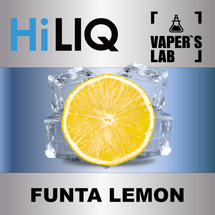 Фото на аромку HiLIQ Хайлик Funta Lemon Холодный Лимон
