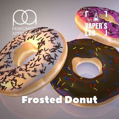 Фото, Видео, Ароматизаторы для жидкости вейпов TPA "Frosted Donut" (Пончик в глазури) 