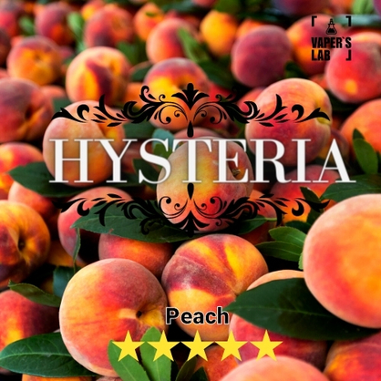 Фото, Видео на Жидкость для вейпа Hysteria Peach 30 ml