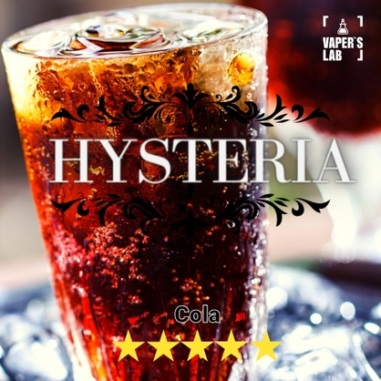 Фото жижа для вейпа hysteria cola 60 ml