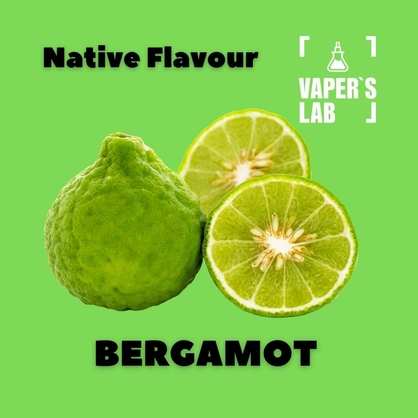 Фото, Відеоогляди на Ароматизатор для вейпа Native Flavour "Bergamot" 30мл 