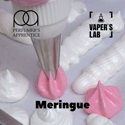 Фото, Відеоогляди на Натуральні ароматизатори для вейпа TPA "Meringue" (Безе) 