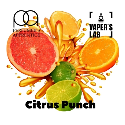 Фото, Видео, Арома для самозамеса TPA "Citrus Punch" (Цитрусовый напиток) 