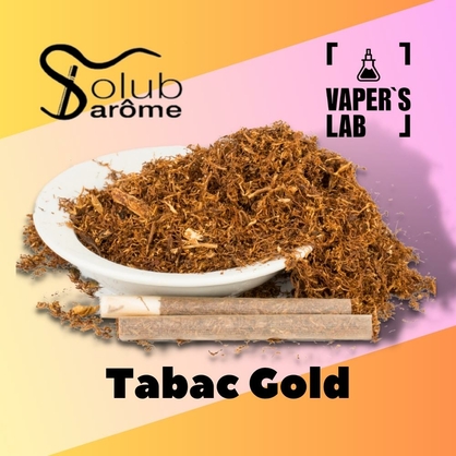 Фото, Відеоогляди на Ароматизатори для вейпа Solub Arome "Tabac Gold" (Легкий тютюн) 