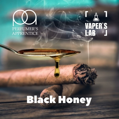Фото, Видео, Ароматизаторы для вейпа TPA "Black Honey" (Табак с черным медом) 
