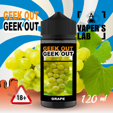 Купить заправку для вейпа без никотина Geek Out - Виноградный Микс 120
