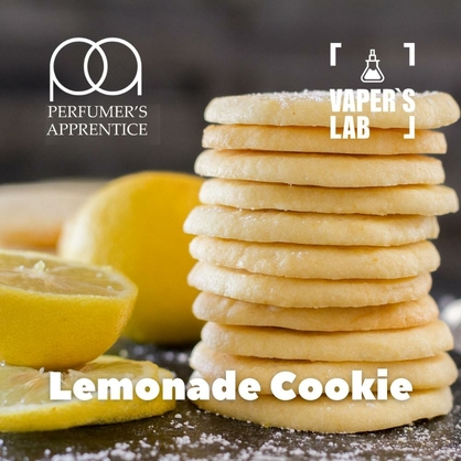 Фото, Відеоогляди на Харчовий ароматизатор для вейпа TPA "Lemonade Cookie" (Печиво з лимоном) 