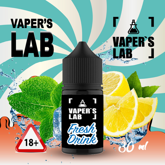 Отзывы на Salt жижу на солевом никотине Vaper's LAB Salt "Fresh drink" 30 ml