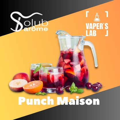 Фото, Відеоогляди на Натуральні ароматизатори для вейпів Solub Arome "Punch Maison" (Екзотичний пунш) 