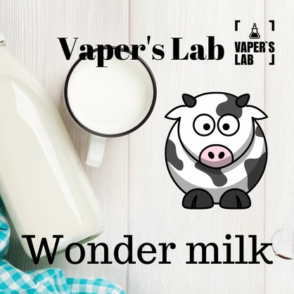 Фото, Видео на жижа Vapers Lab Wonder milk 30 ml