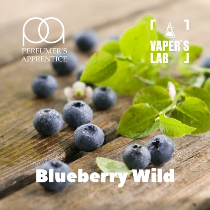 Фото, Відеоогляди на Натуральні ароматизатори для вейпів TPA "Blueberry Wild" (Свіжа чорниця) 